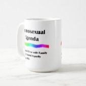 Mug Programme homosexuel (Devant gauche)