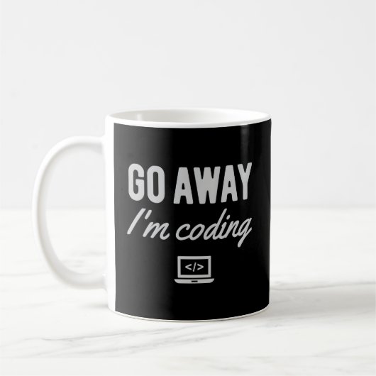 Mug Programmer Coder Ingénieur Logiciel Aller De Côté  (Gauche)