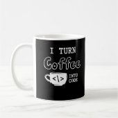 Mug Programmer Coffee Joke Software Coder (Gauche)