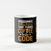Mug Programmeur de café FC Code JavaScript Coffee Love (Centre)