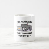 Mug Programmeur de chat Coder Funny Computer Scientifi (Centre)
