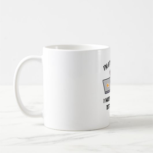 Mug Programmeur de chat Coder Funny Computer Scientifi (Gauche)