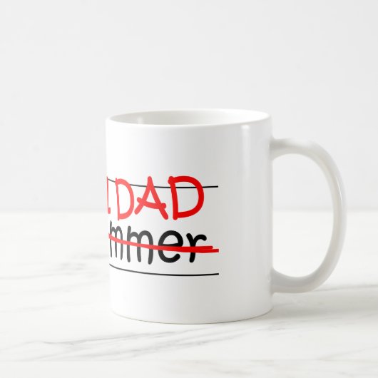 Mug Programmeur de papa du travail (Droite)