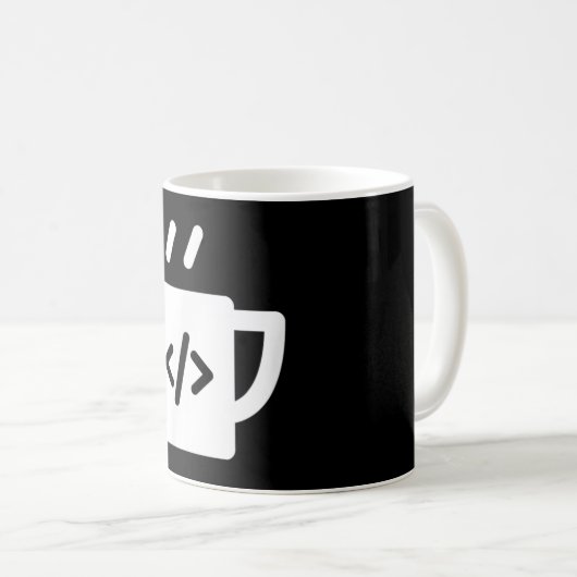 Mug Programmeur développeur de café JavaScript (Devant droit)