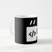 Mug Programmeur développeur de café JavaScript (Devant gauche)