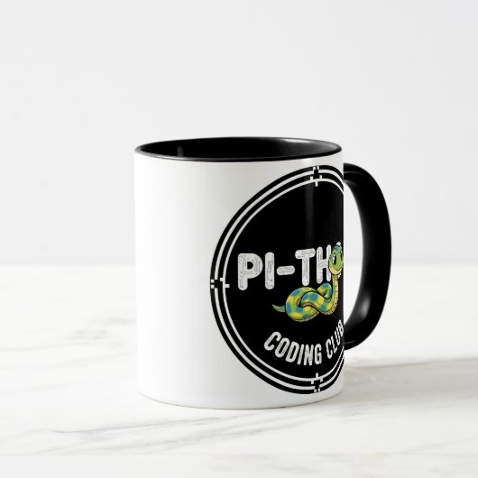 Mug Programmeur du Python Coding Club (Devant droit)