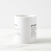 Mug programmeur. entrée de dictionnaire drôle (Centre)