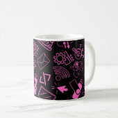 Mug programmeur informaticien codage tech rose (Devant droit)