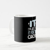 Mug Programmeur juste dans l'informatique pour le cach (Devant gauche)