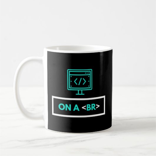 Mug Programmeur Ordinateur Code Html I’M Sur Un Cod (Gauche)