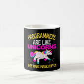 Mug Programmeur Unicorn, Programmeur Unicorn Magique (Centre)