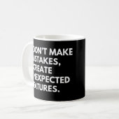 Mug Programmeurs et développeurs Citation drôle de cod (Devant gauche)
