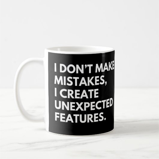 Mug Programmeurs et développeurs Citation drôle de cod (Gauche)