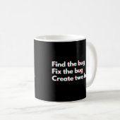 Mug Programmeurs et développeurs humour de codage (Devant droit)