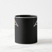 Mug Progrès de la fierté cardiaque des mains osseuses (Centre)