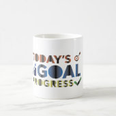Mug Progrès de l'objectif du jour (Centre)