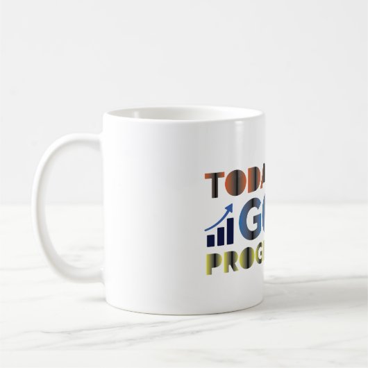 Mug Progrès de l'objectif du jour (Gauche)