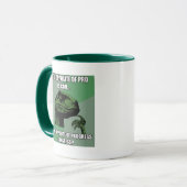 Mug Progrès de Philosoraptor contre le congrès (Devant gauche)