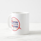 Mug Progrès. L'opposé du congrès (Devant gauche)
