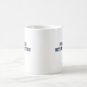 Mug Progrès Pas perfection Bleu (Centre)