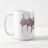 Mug Progrès sur la pâte de peinture de perfection (Gauche)