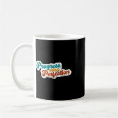 Mug Progrès sur la sensibilisation à la perfection en  (Gauche)