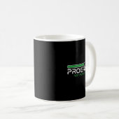 Mug Progress Not Perfection _ Motivation Insration  (Devant droit)