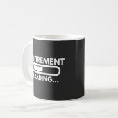 Mug Progression du chargement de la retraite pour tous (Devant gauche)