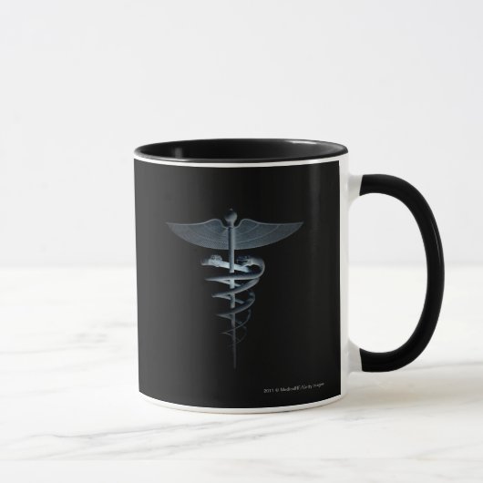 Mug Projecteur sur un caducée médical (Droite)