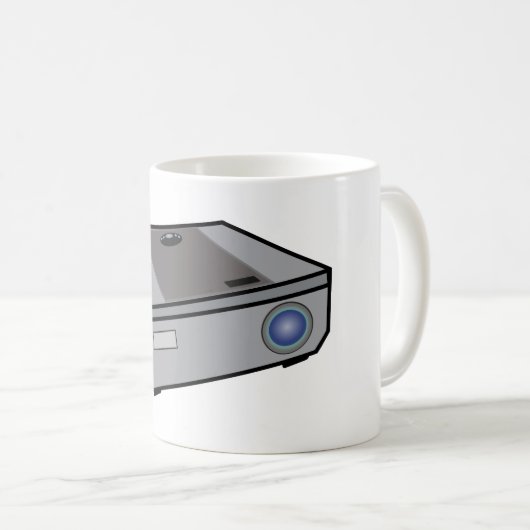 Mug Projecteur vidéo (Devant droit)