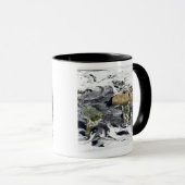 Mug Projection cylindrique équidistale (Devant droit)