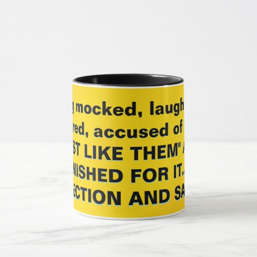 Mug Projection et Sadisme (Centre)