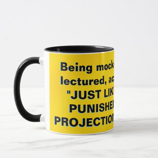 Mug Projection et Sadisme (Gauche)