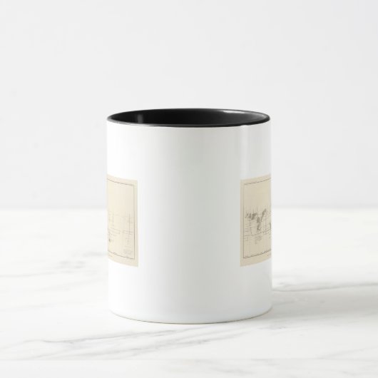 Mug Projection verticale longitudinale I Lode Comstock (Centre)