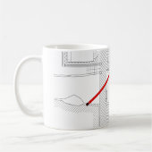 Mug Projet architectural, dessin, architectes (Gauche)