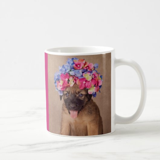 Mug Projet d'animaux familiers d'abri - pistache (Droite)