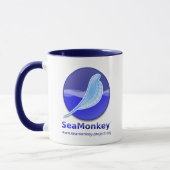 Mug Projet de SeaMonkey - logo vertical (Gauche)
