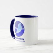 Mug Projet de SeaMonkey - logo vertical (Devant gauche)