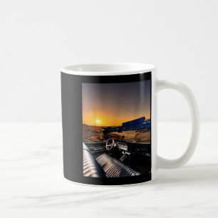 Mug Promenade au coucher du soleil sur la plage