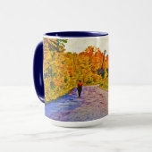 Mug Promenade d'automne (Devant gauche)