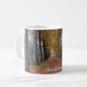 Mug Promenade d'automne dans la forêt