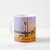 Mug Promenade de la Plage Pop Art (Devant gauche)
