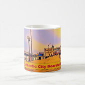 Mug Promenade de la Plage Pop Art (Centre)