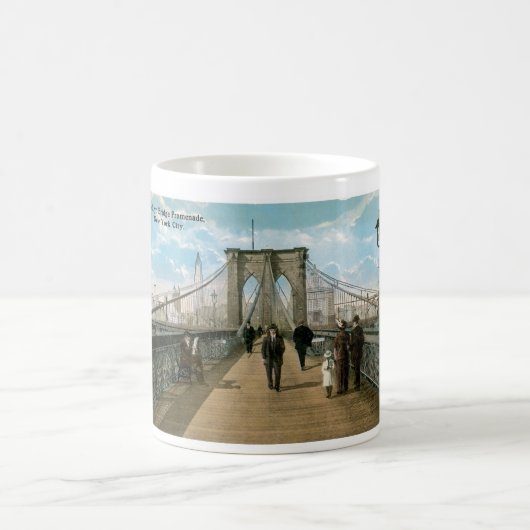 Mug Promenade de pont de Brooklyn, New York City (Centre)