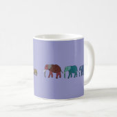 Mug Promenade d'éléphant africain (Devant droit)