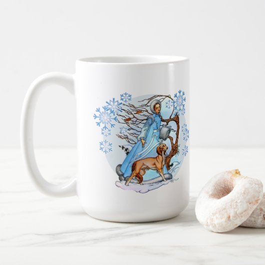 Mug Promenade d'hiver (Avec donut)