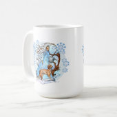 Mug Promenade d'hiver (Devant gauche)