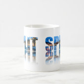 Mug Promenade divisée texte en Croatie (Centre)