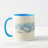 Mug Promenade d'ours blanc (Gauche)
