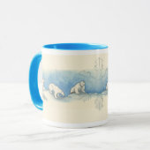 Mug Promenade d'ours blanc (Devant gauche)